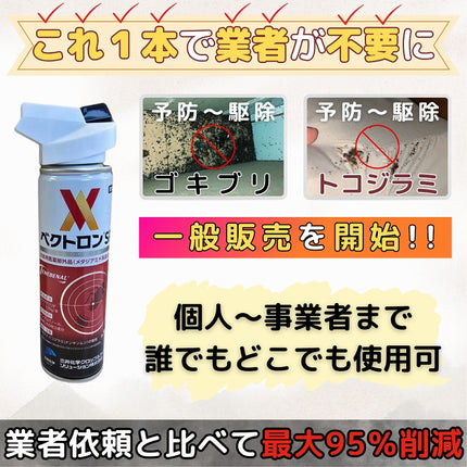 ベクトロンSP 115ml 【送料無料】　ゴキブリ・トコジラミ防除